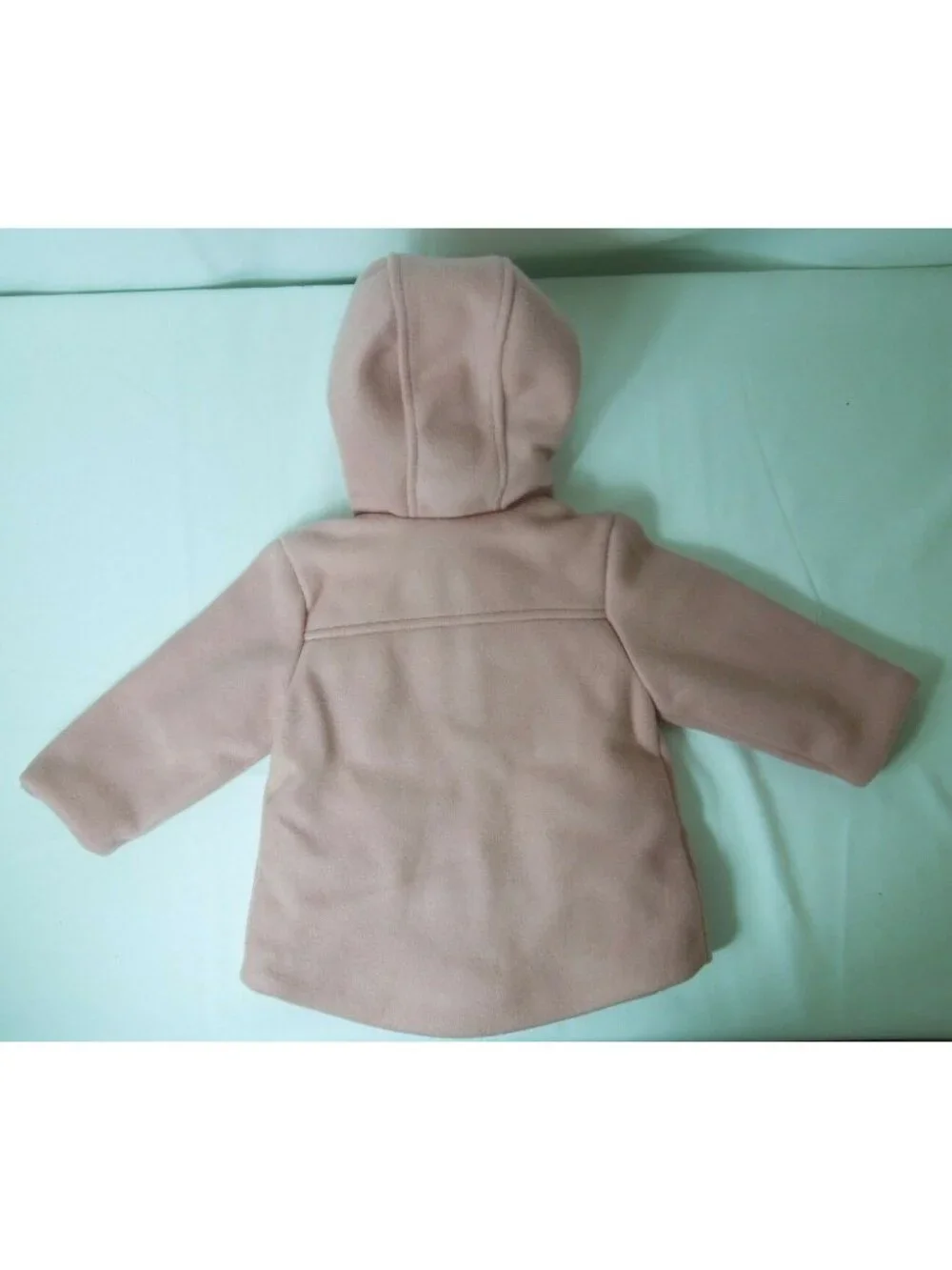 Old Navy Toddler Girl Soft-Brushed Hooded Coat Antique Pink Size 12-18M- NWT